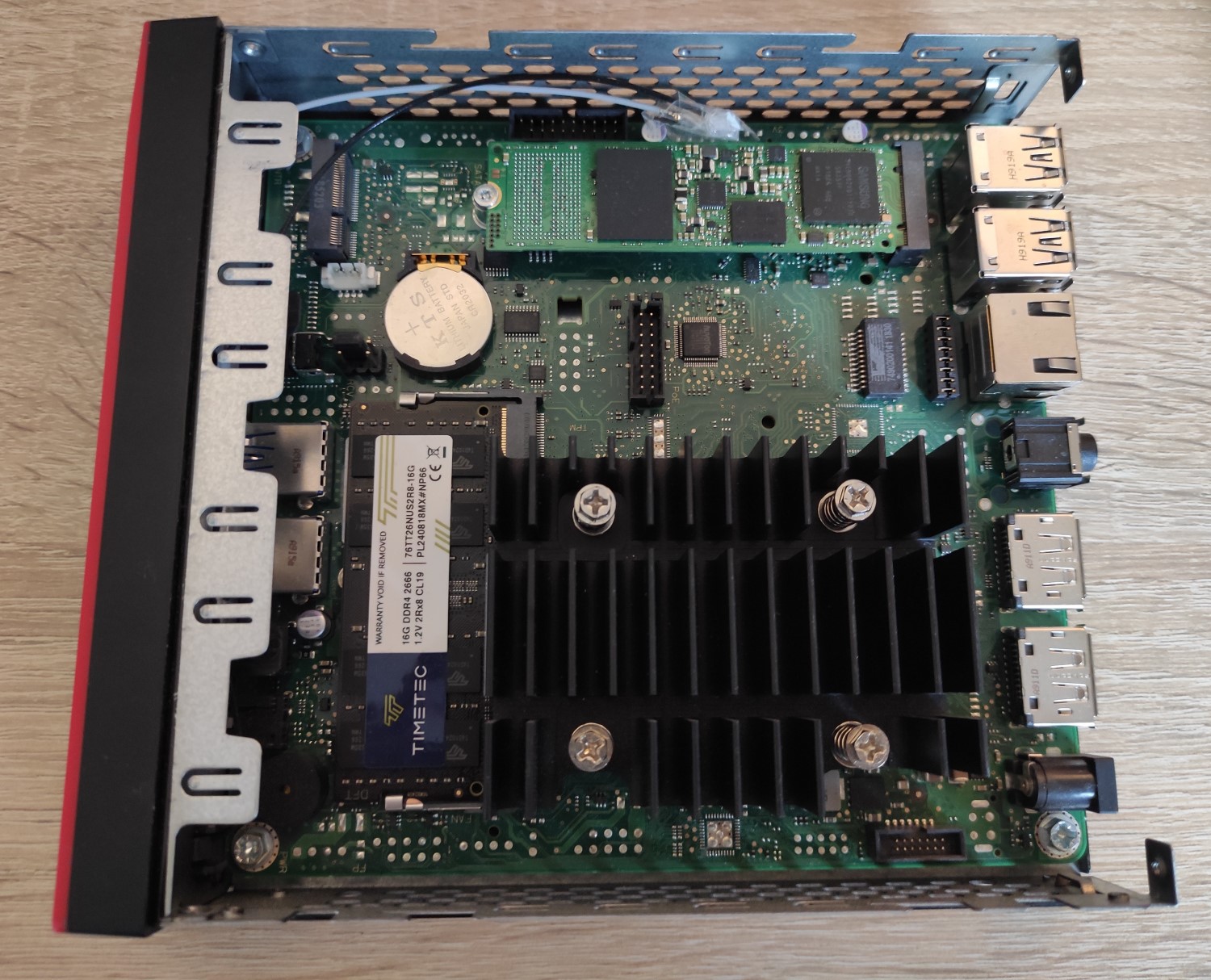 Fujitsu Futro S740 von innen