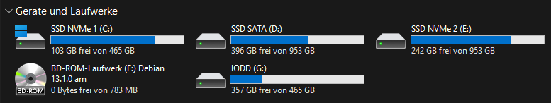 Virtuelles Laufwerk am Rechner