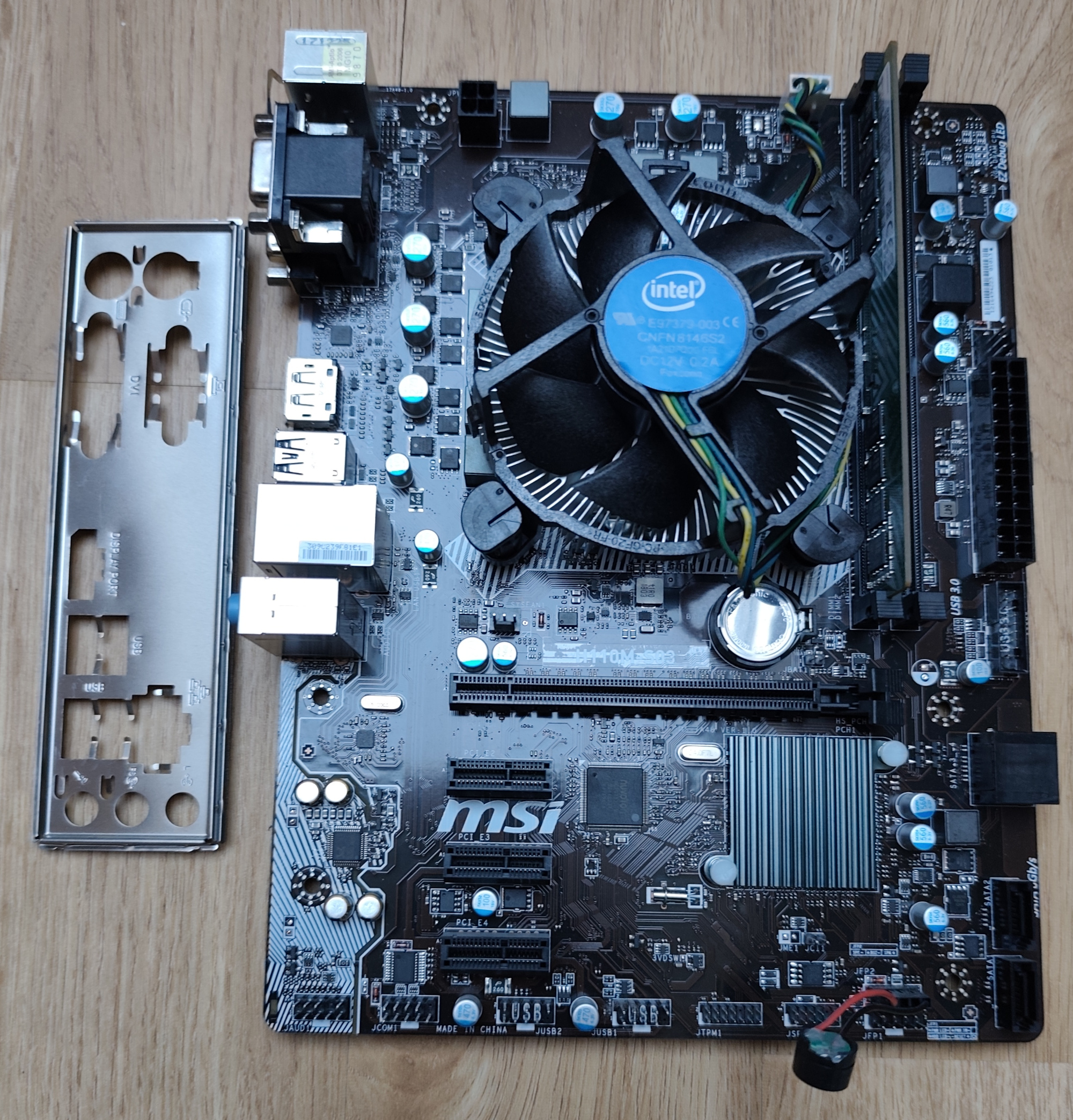 Das “neue” Mainboard