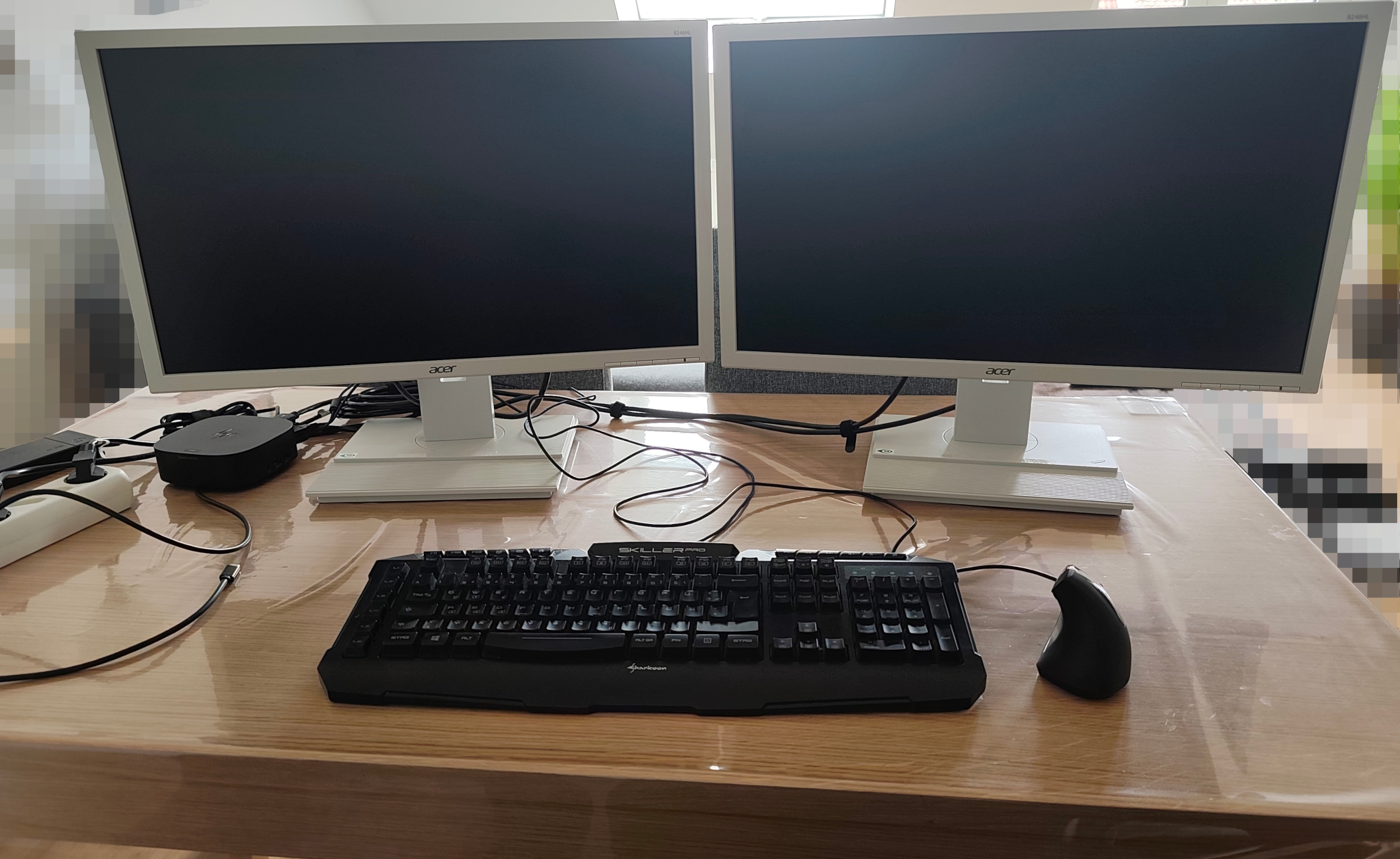 Der fertige Arbeitsplatz