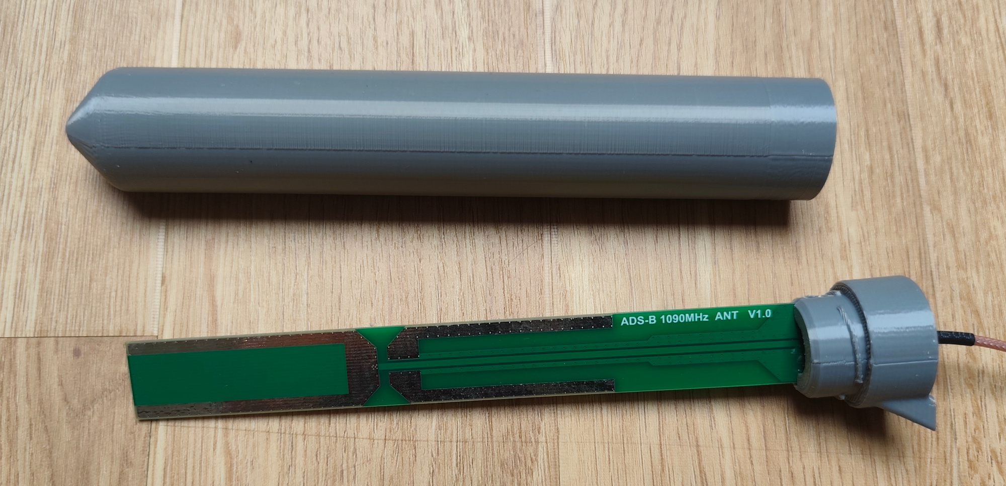 Antenne mit 3D-gedrucktem Gehäuse