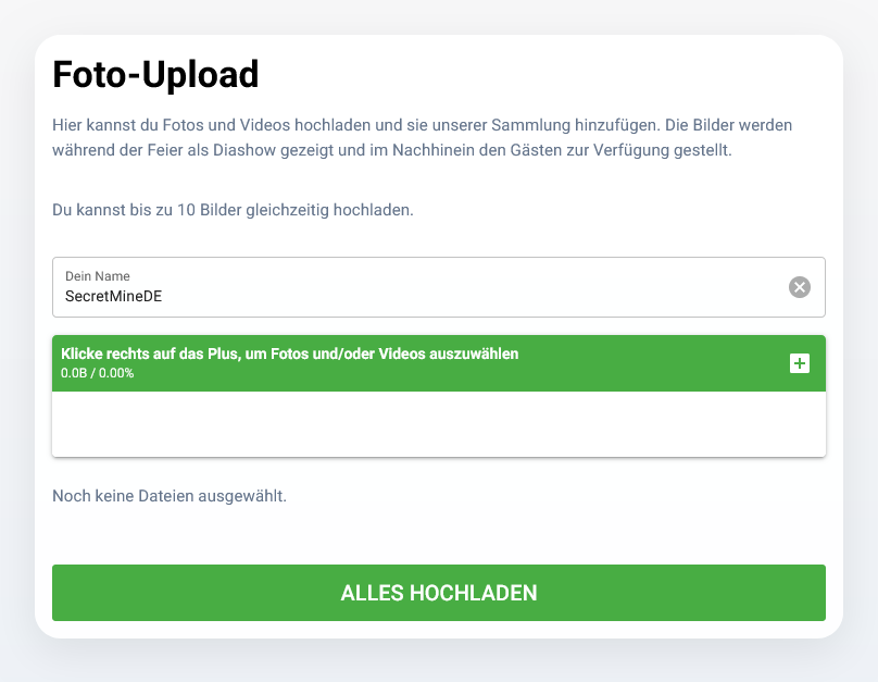 Immich-Uploader